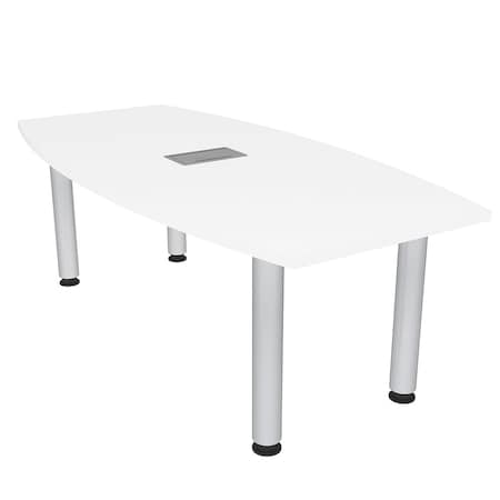 Skutchi Designs 33.5 in W, 59.5 in L, 29 in H, Engineered Wood Top, White H-BOT-3460-PT-09-EL